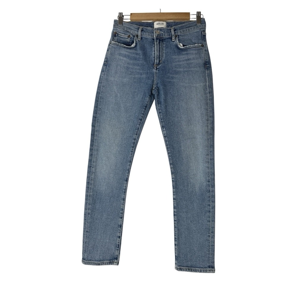 Agolde Jeans Toni Women's Size 26 Blue Strech Skinny Classic